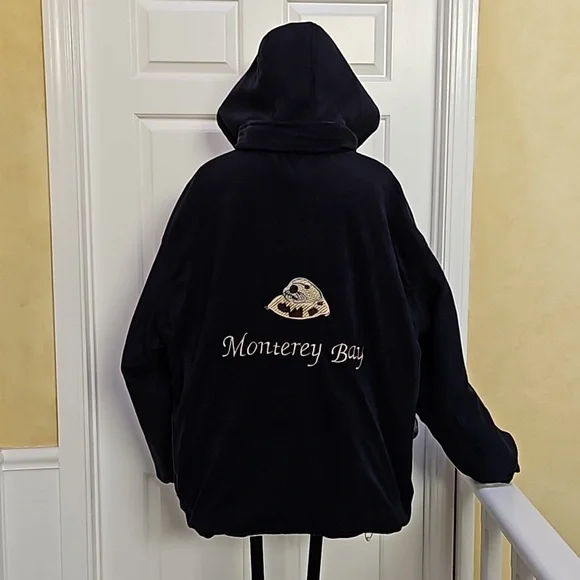 CHENERAL REVERSIBLE Monterey Bay coat jacket- L